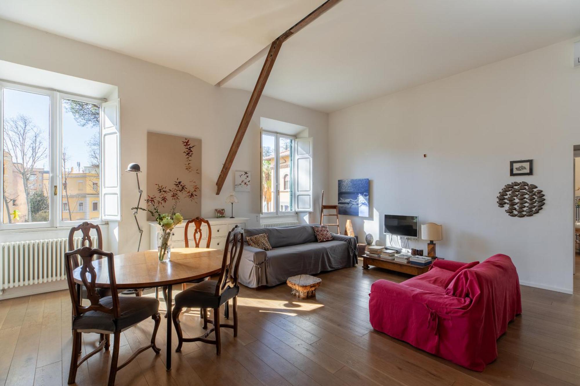 Iflat Trastevere Bright And Comfy 2 Bedroom