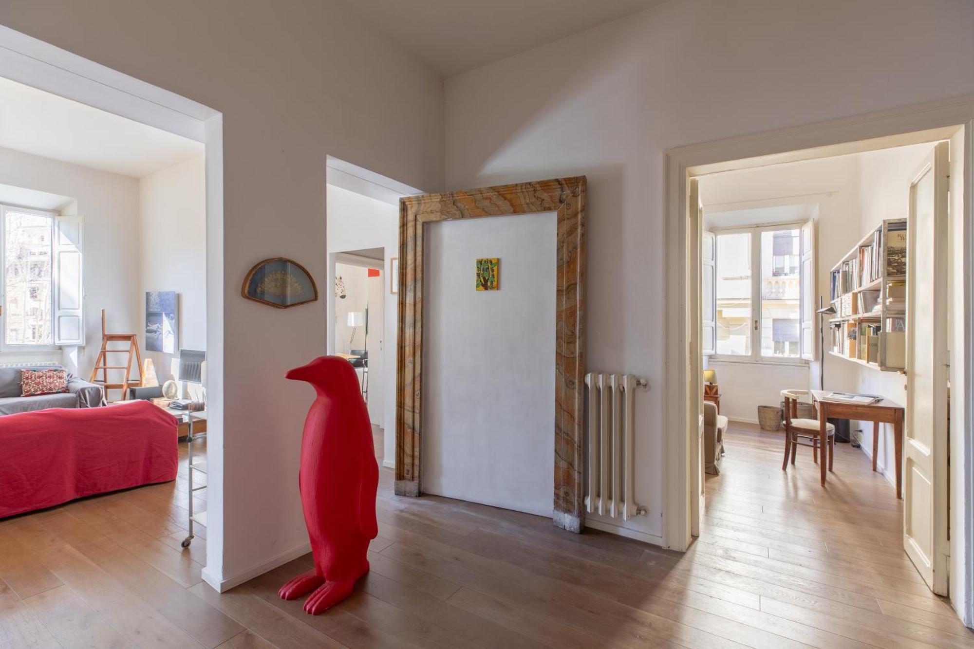 Iflat Trastevere Bright And Comfy 2 Bedroom Rom