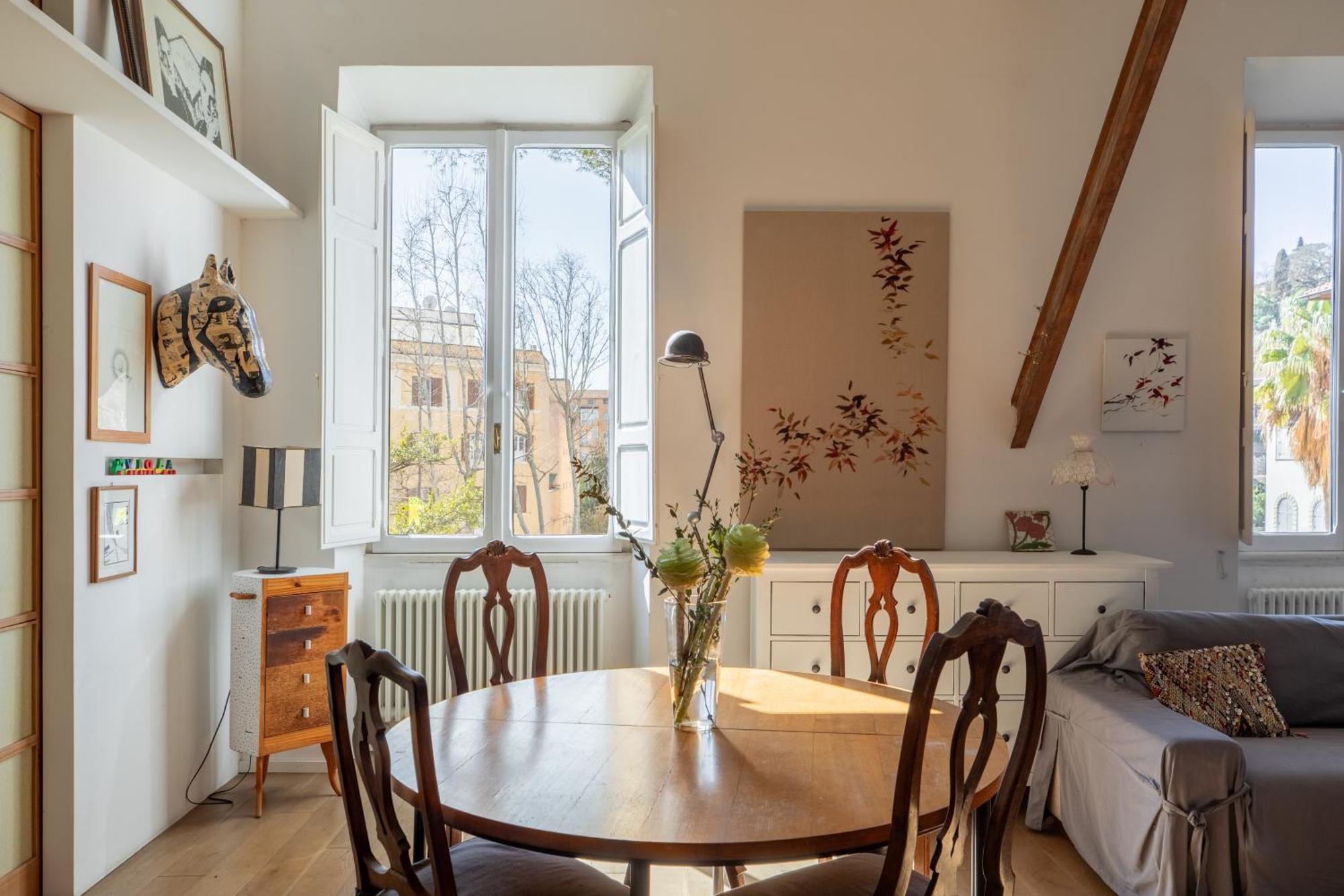 Iflat Trastevere Bright And Comfy 2 Bedroom Rom